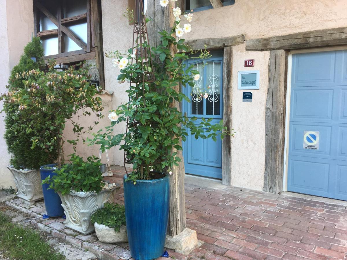 Les Colombages Appartement Biziat Buitenkant foto